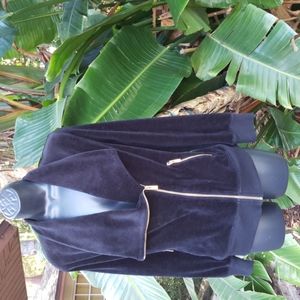 Vince Camuto velvet moto jacket